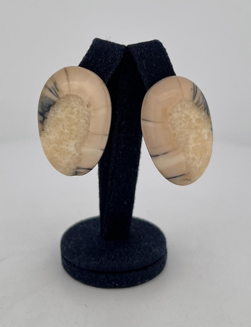 Fossil Mammoth Earrings (1 of 2)