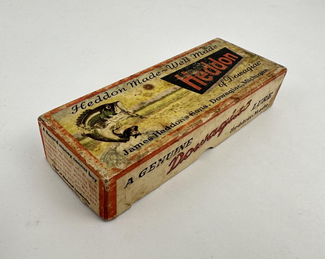 Heddon Torpedo Wood Glass Eye Fishing Lure (1 of 9)