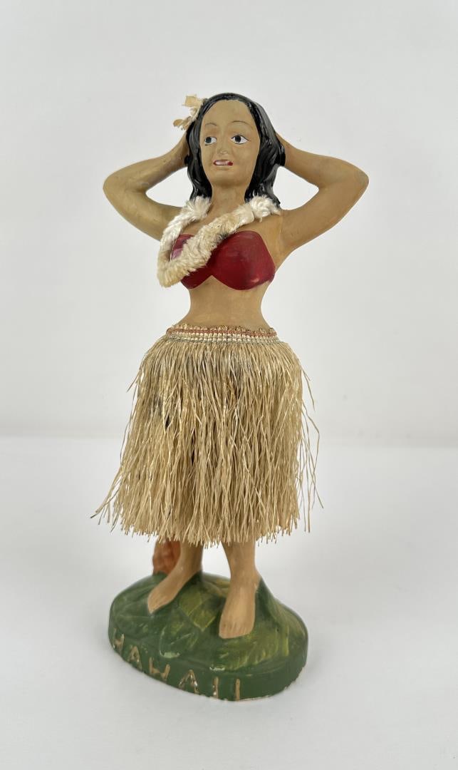 Vintage Chalkware Hawaiian Hawaii Hula Doll (1 of 4)