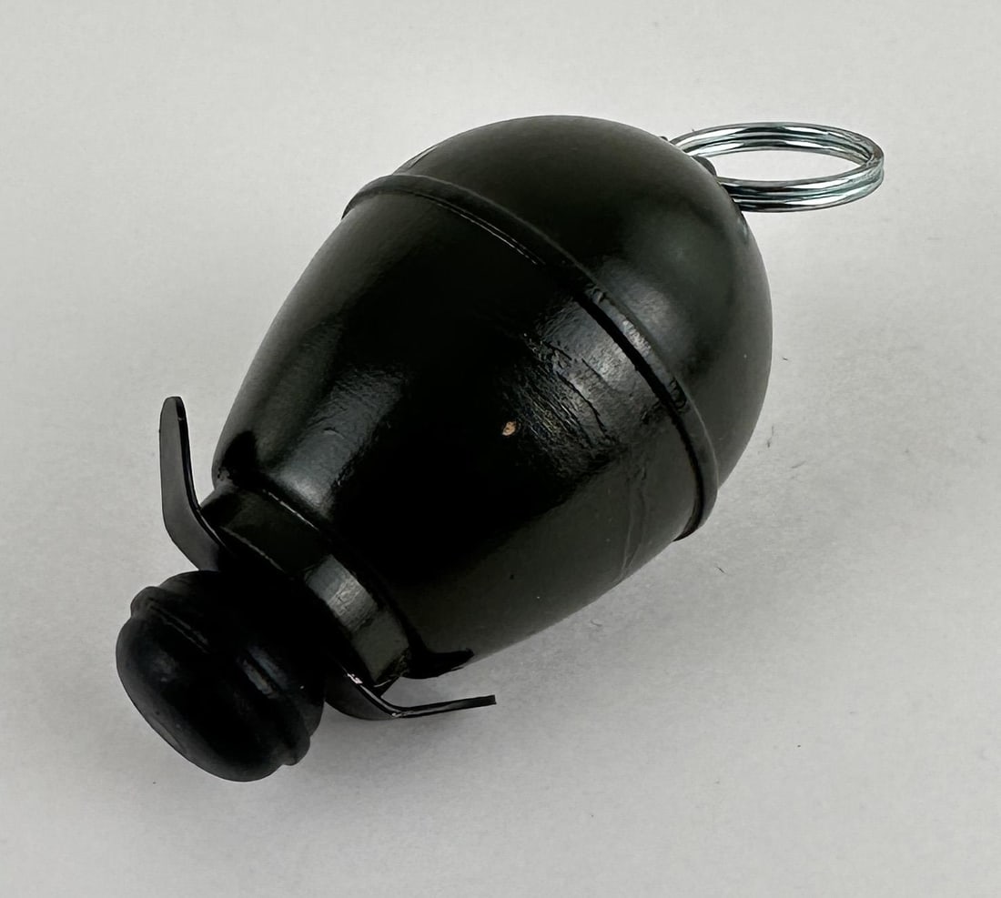WW2 German M39 Egg Hand Grenade: Reproduction. Inert.