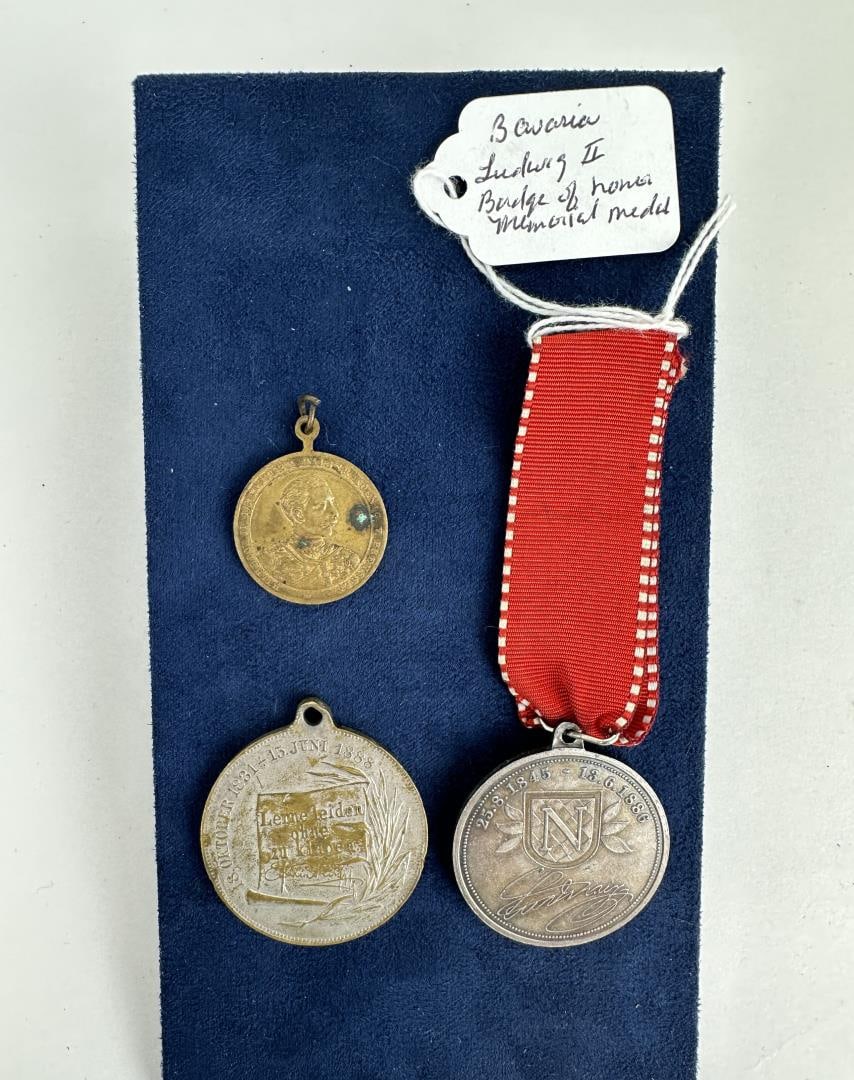 WWI WW1 German Bavarian Austrian Medals: Nice grouping.