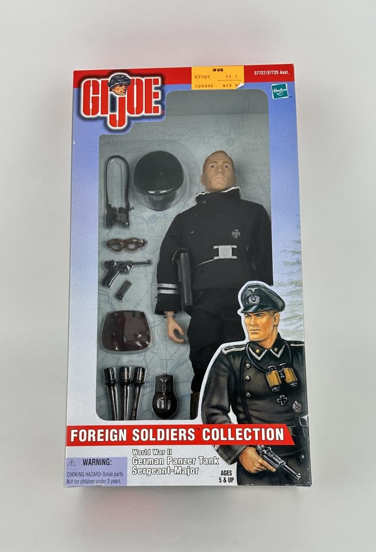 GI Joe Foreign Soldier Collection Panzer Major: Nice action figure. New in box.