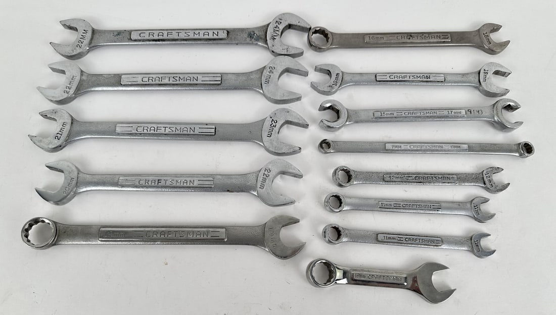 Craftsman Metric Wrenches: Nice grouping.