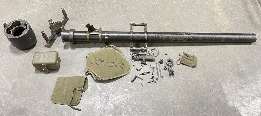 Original M20 75mm Recoilless Rifle: Demilled and inert.