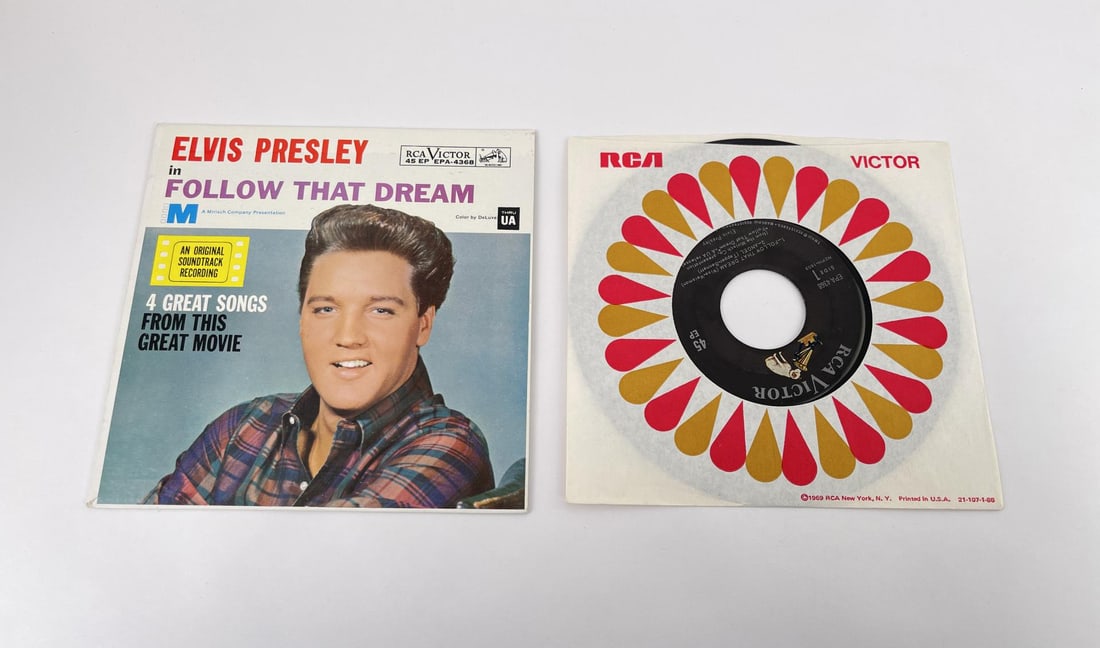 Elvis Presley in Follow That Dream EPA 4368 Record: Nice example