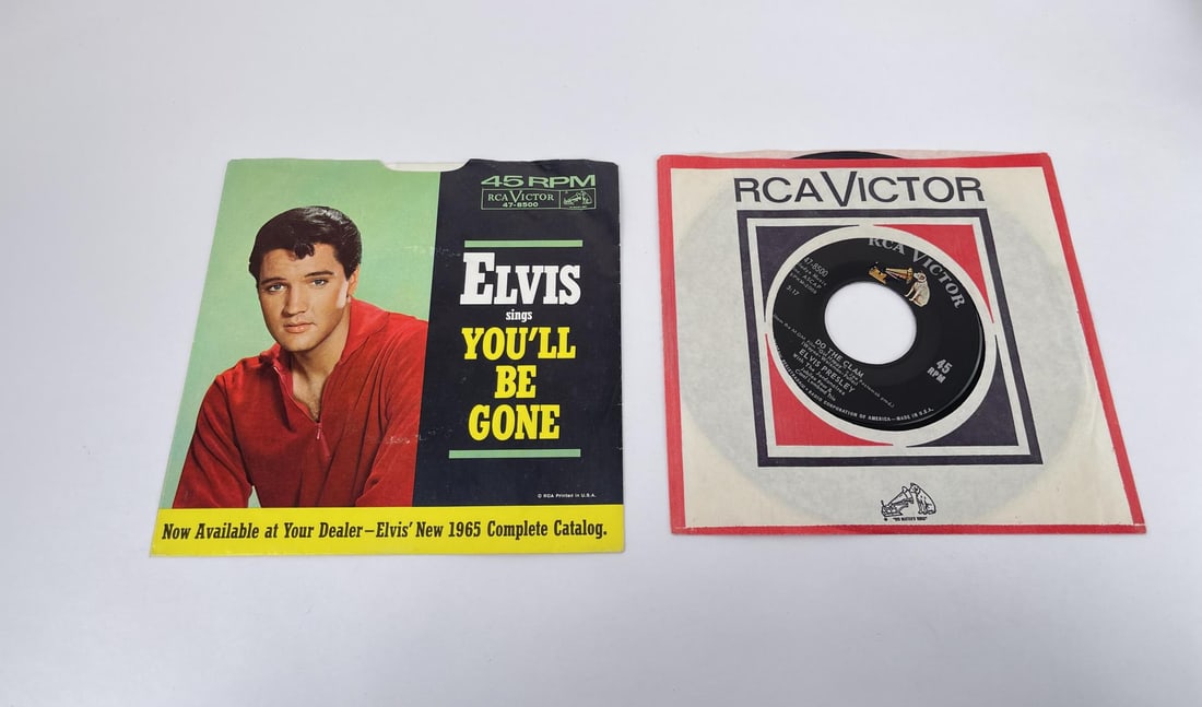 Elvis Presley 45 RPM 47 8500 Record: Nice example