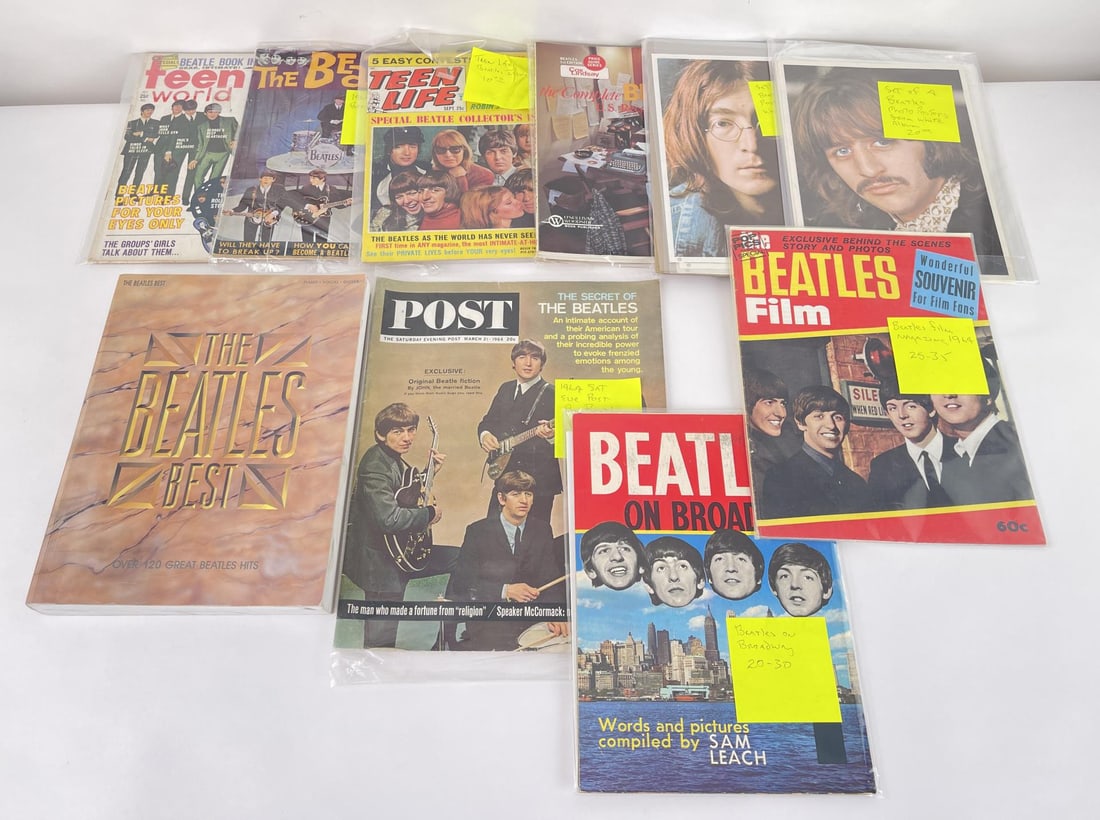 Lot of The Beatles Magazines & Media: Nice grouping