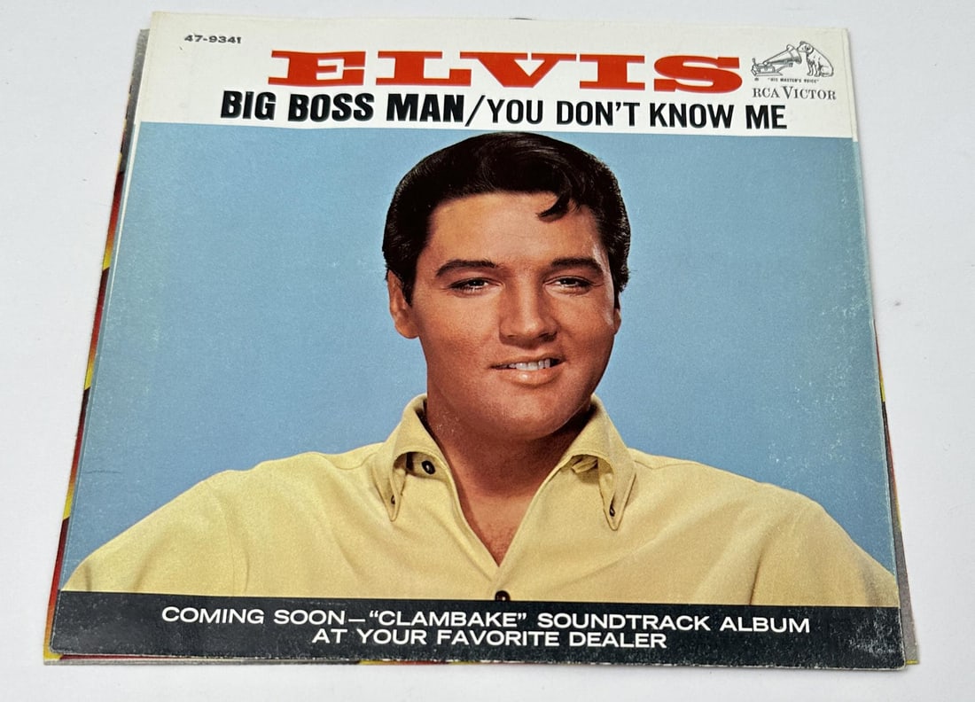 Elvis Presley 45 RPM 47 9341 Record: Nice example