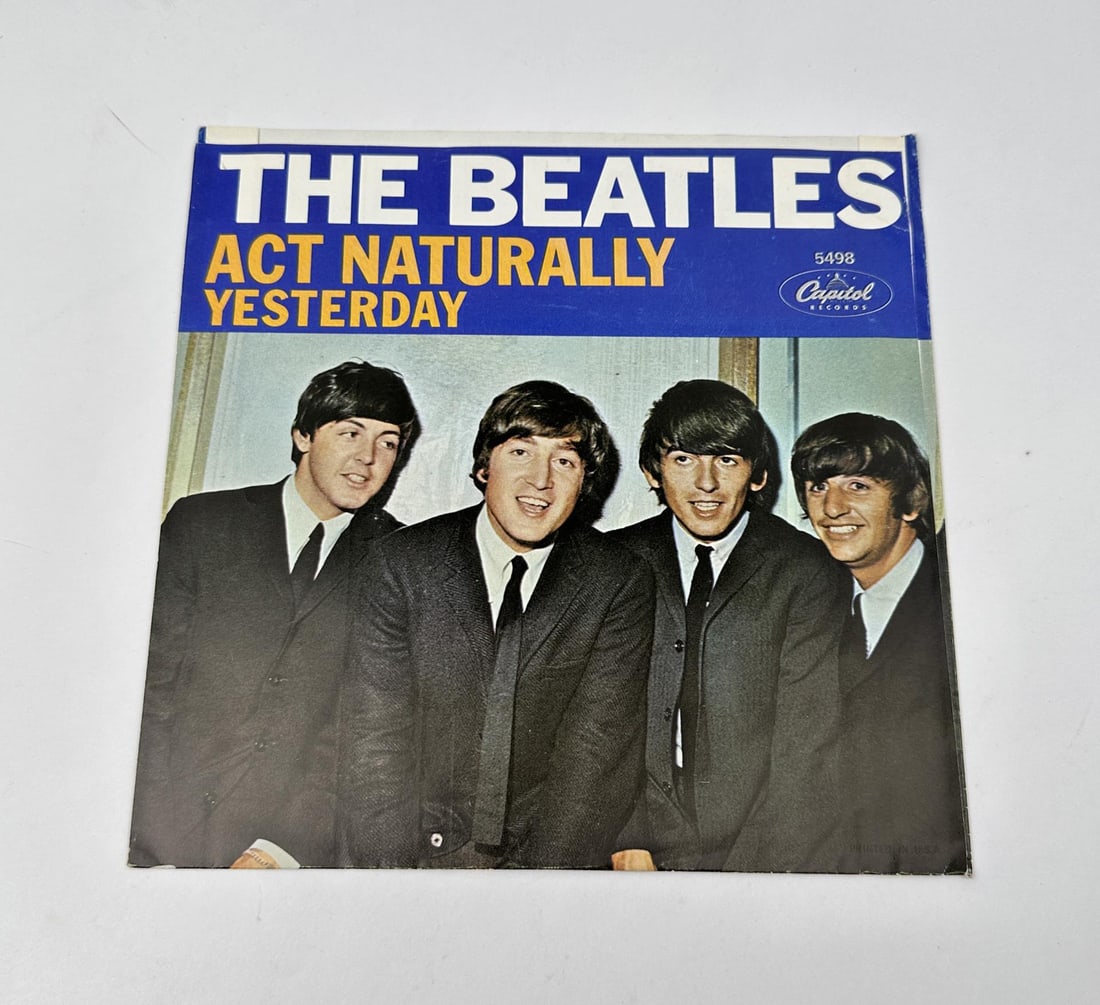 The Beatles 45 RPM Record 5498: Nice example