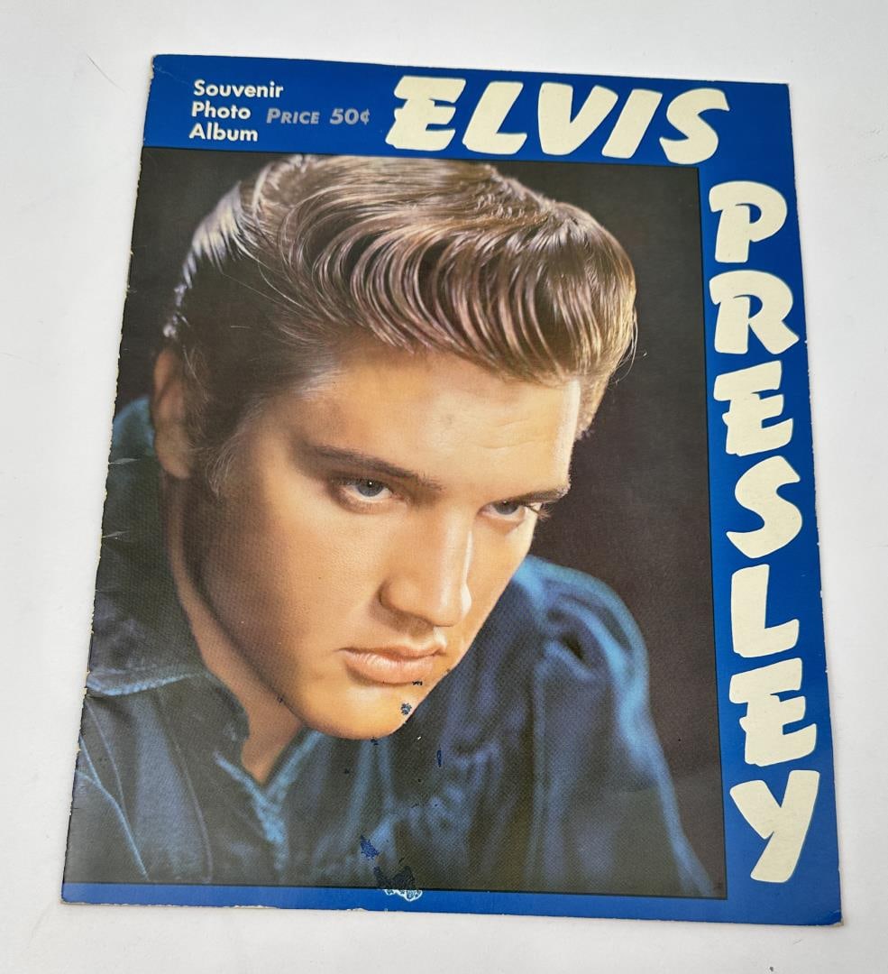 1957 Elvis Presley Souvenir Photo Album: Nice example