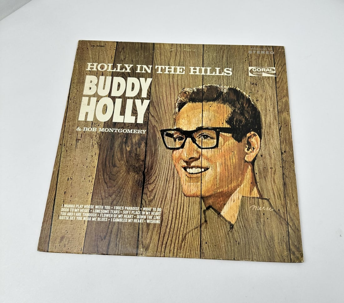Buddy Holly Record Album CRL 757463 Record: Holly In The Hills