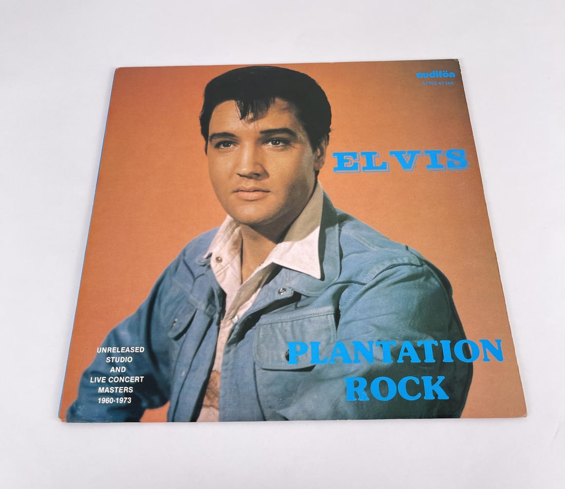 Elvis Presley Plantation Rock German Album Audifon: Nice Record