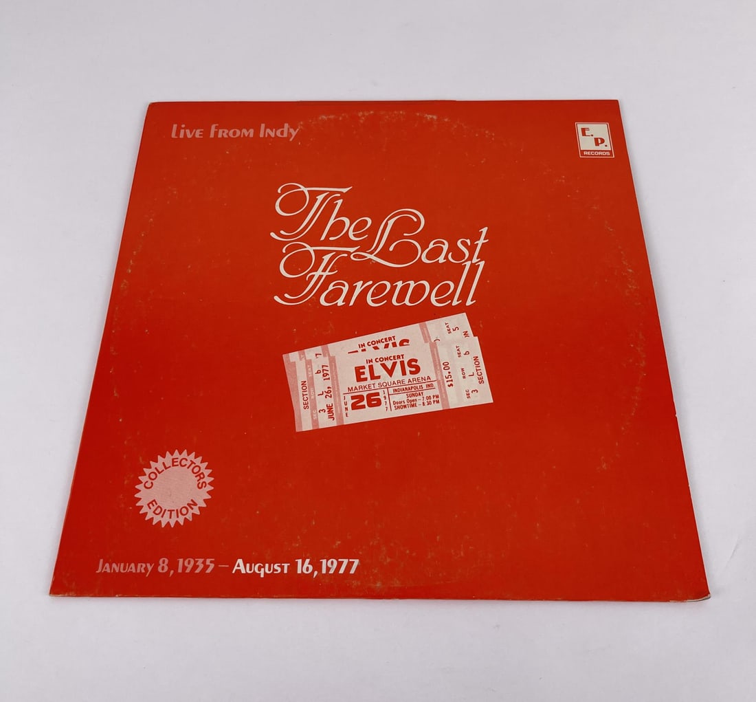 Elvis Presley The Last Farewell 2 Record Set: 1977 Nice example