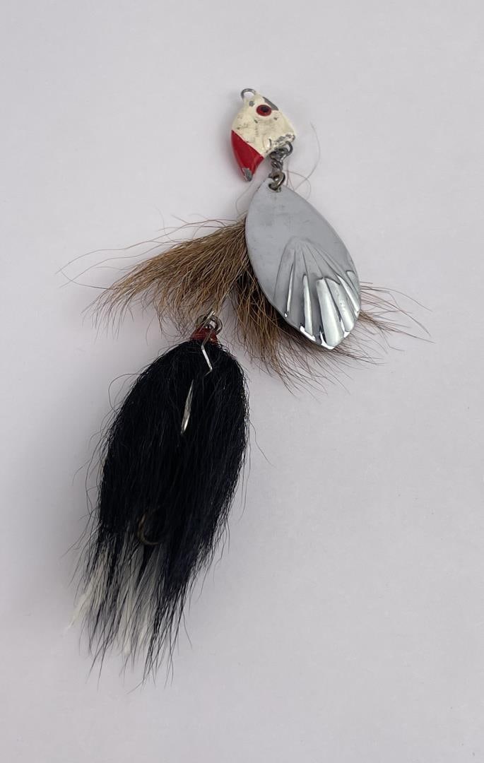 Leurre De Pêche Vintage Marathon - Spinnerbait Tandem Pour Brochet, Muskies, Bass