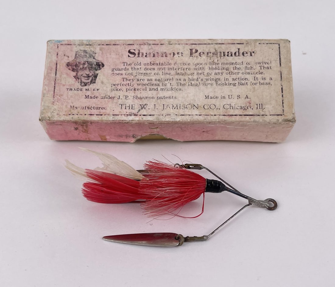 Shannon Persuader Fishing Lure in box: Lure is 4" long.