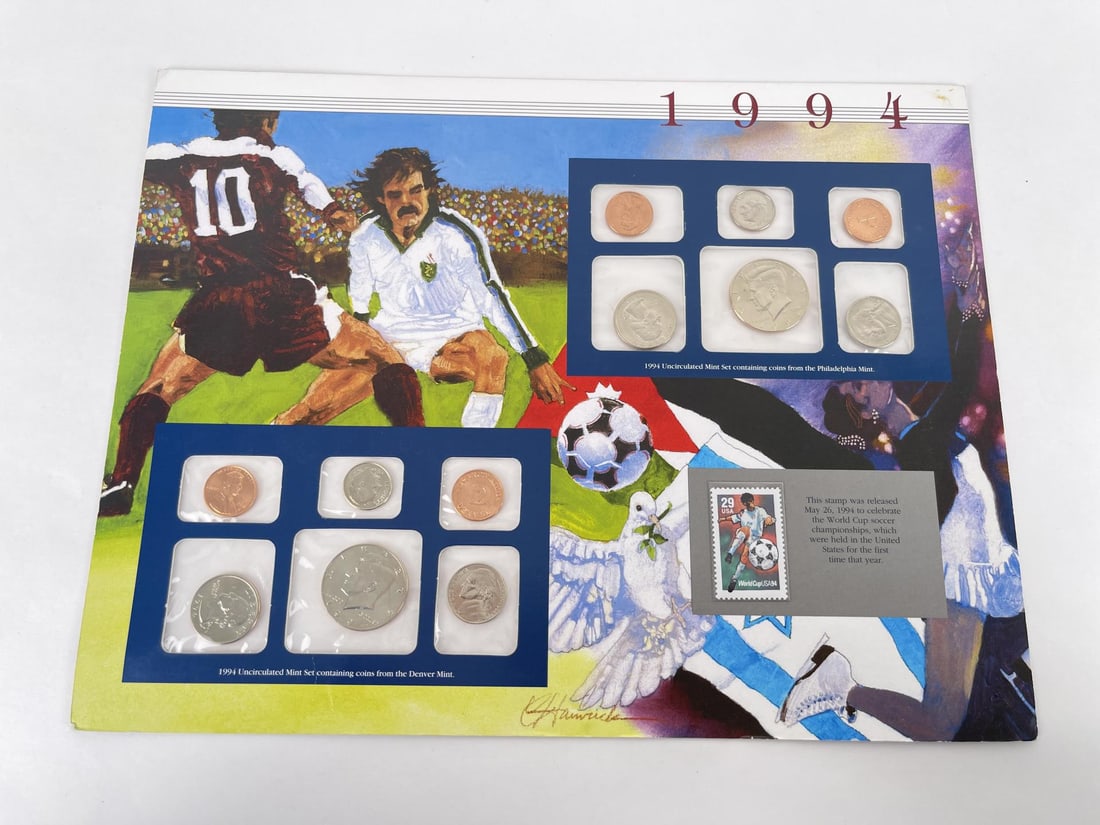 1994 World Cup Soccer Mint Set: Nice set.