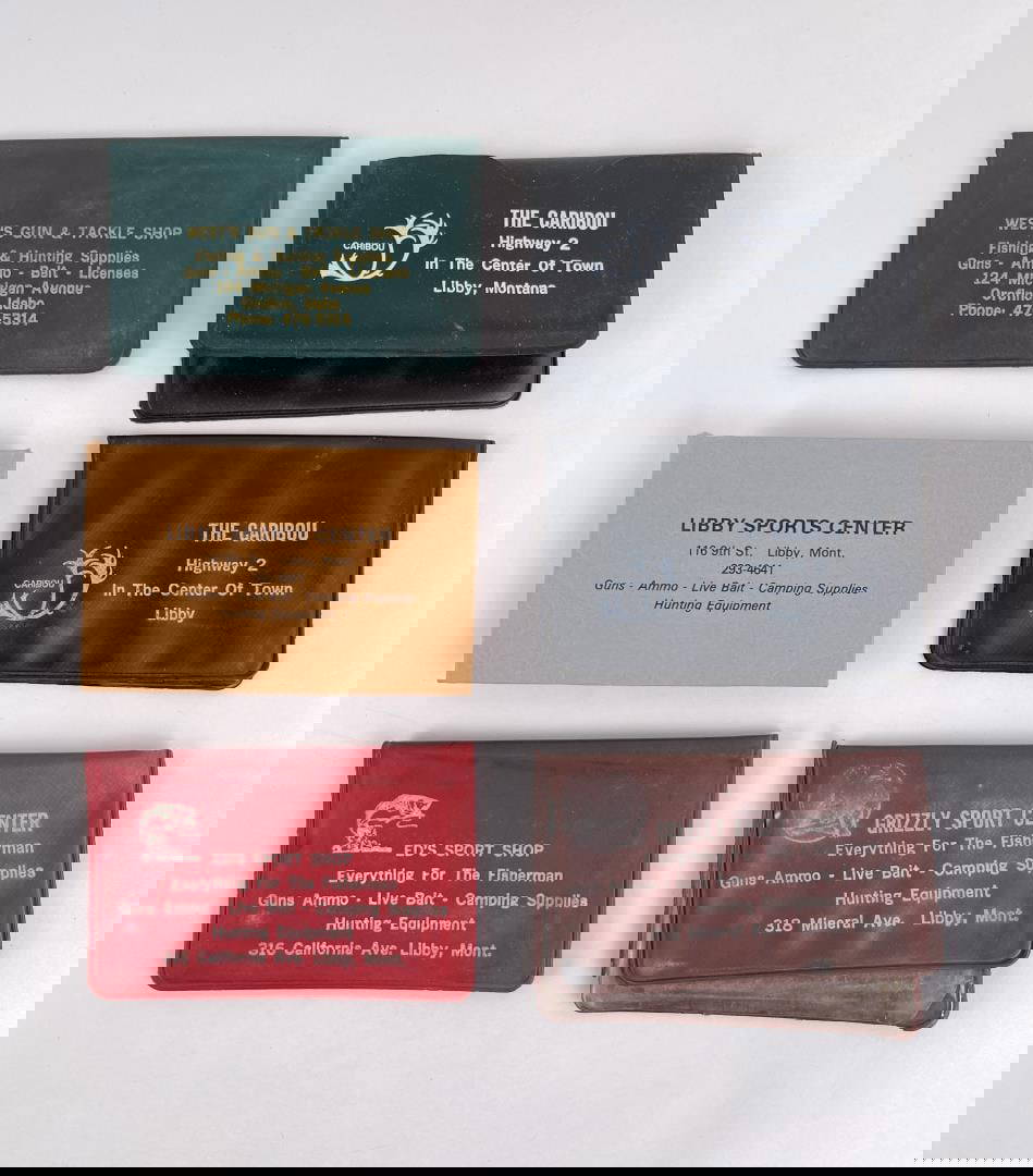 Fishing License Holders Libby Montana Auction