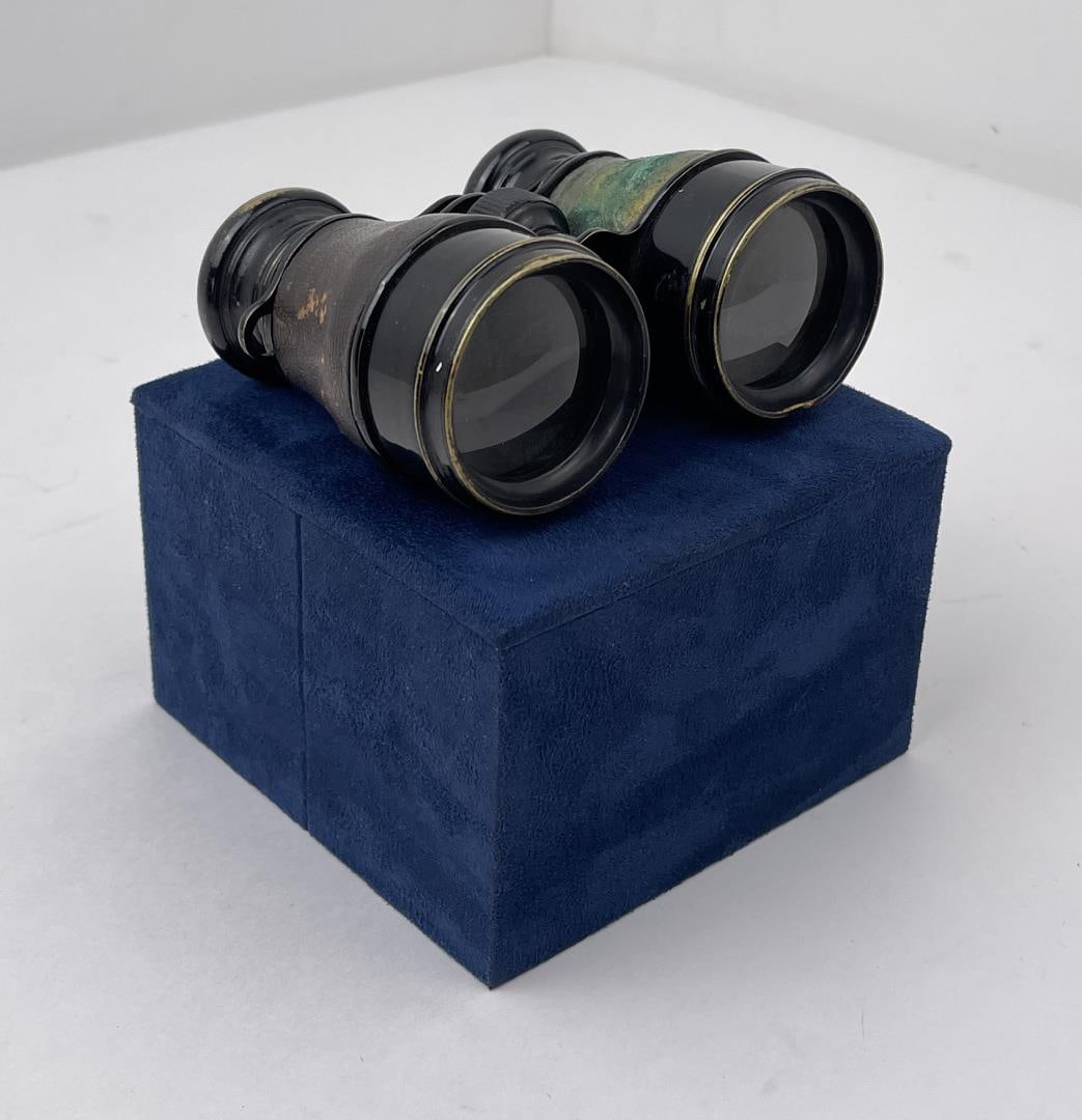 WWI WW1 German M1909 Binoculars: Nice set. Missing leather as shown.