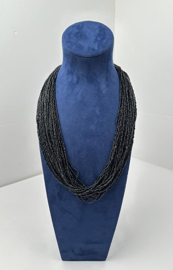 Native American Indian Trade Beads: 15 1/2" long