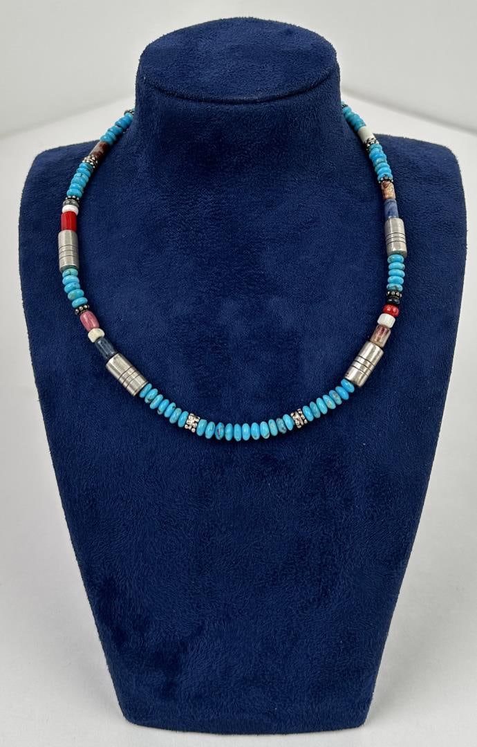 Thomas Singer Navajo Trade Bead Necklace (1 of 4)