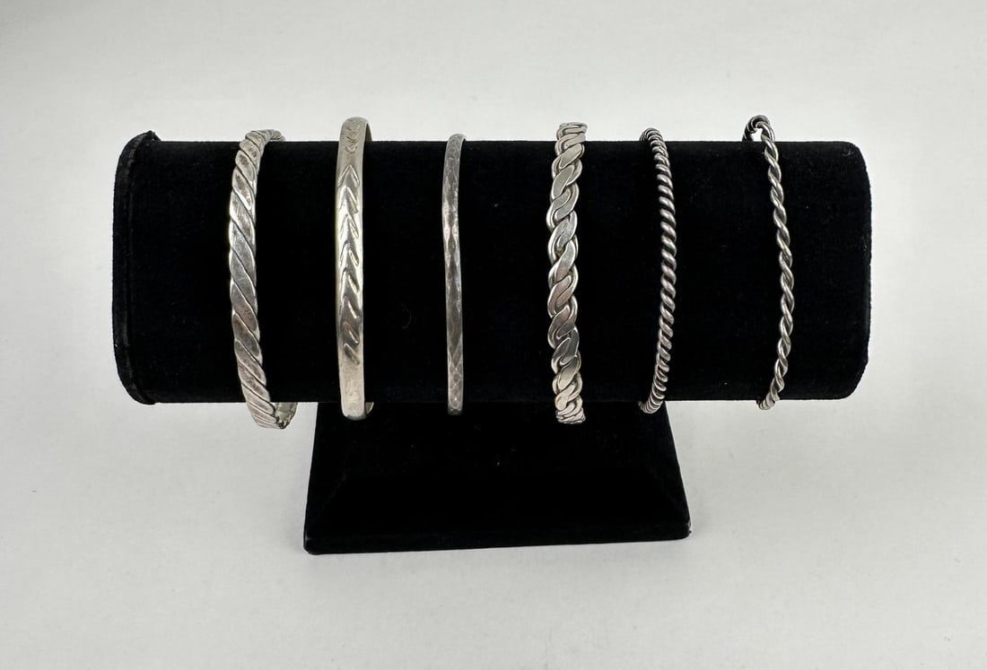 Collection of Bangle Bracelets (1 of 5)