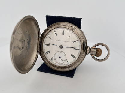 Elgin Watch Company Coin Silver Pocket Watch: Non working