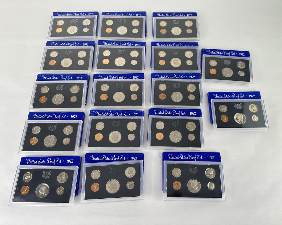 1972 US Mint Proof Sets (1 of 9)