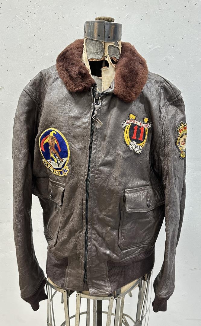 Vietnam War G-1 Pilot Flight Jacket: Foster Sportswear. Size 44.