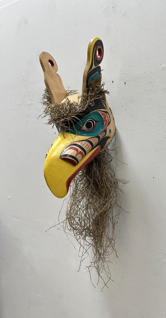 Haida Indian Northwest Coast Wood Carved Mask (1 of 7)