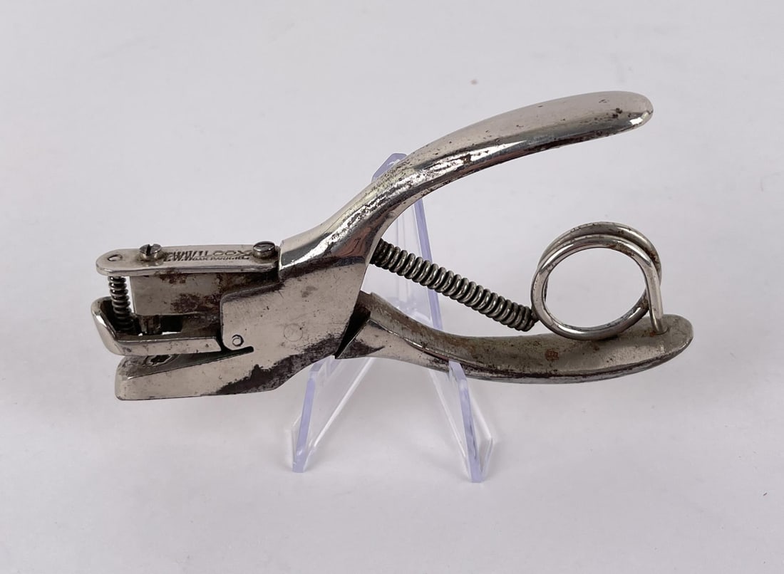 Antique Railroad Conductors Ticket Punch: 4 1/2" long.