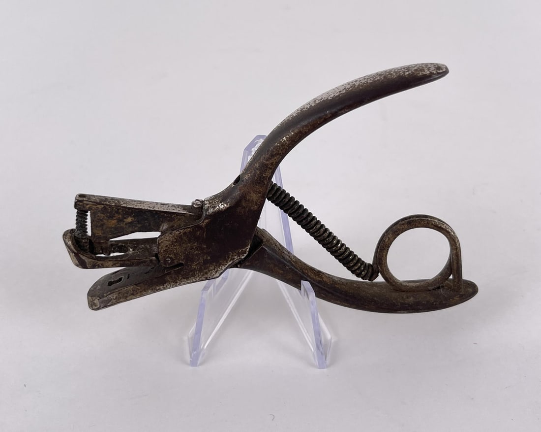 Antique Railroad Conductors Ticket Punch (1 of 4)