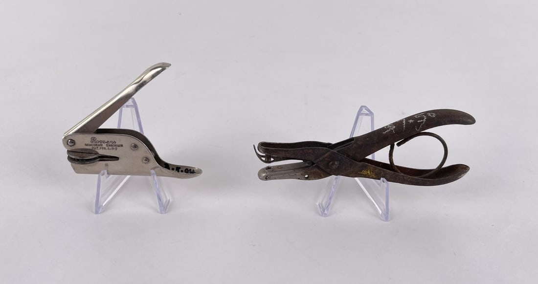 Antique Railroad Conductors Ticket Punches: Nice grouping.