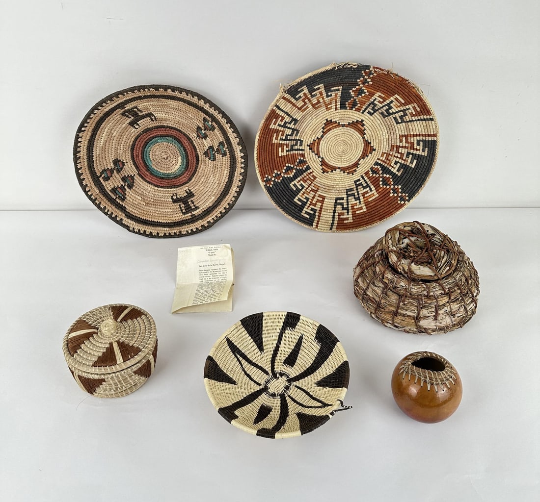 Assorted Woven Baskets (1 of 9)