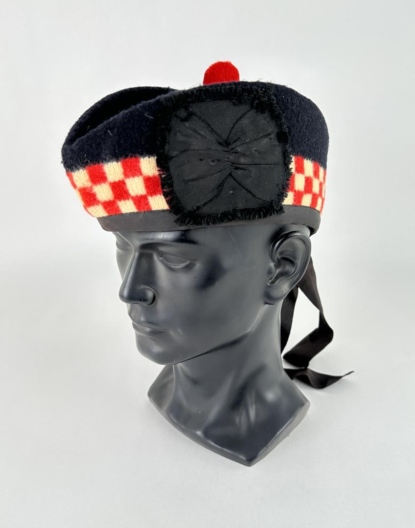 WW2 Scottish Highlanders Royal Navy Glengarry Hat (1 of 7)