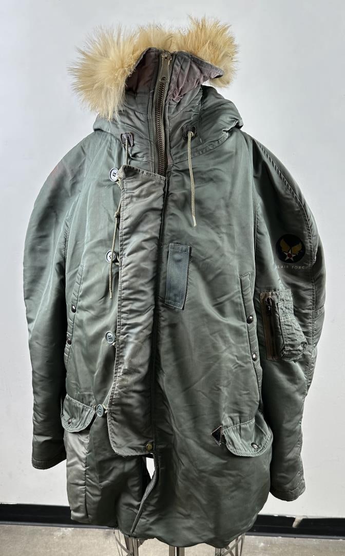 Vietnam War Air Force N-3B Snorkel Coyote Parka: Size XL. Albert Turner maker.