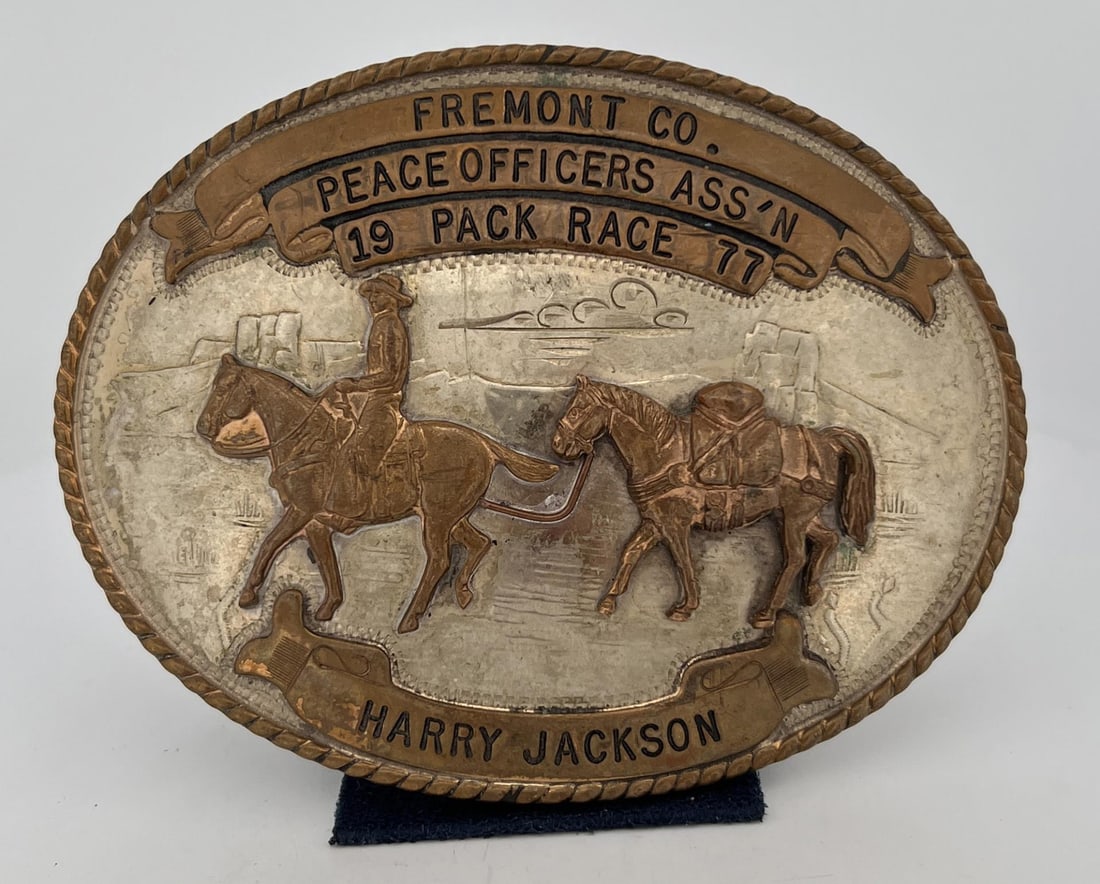 Harry Andrew Jackson Trophy Presentation Buckle (1 of 3)