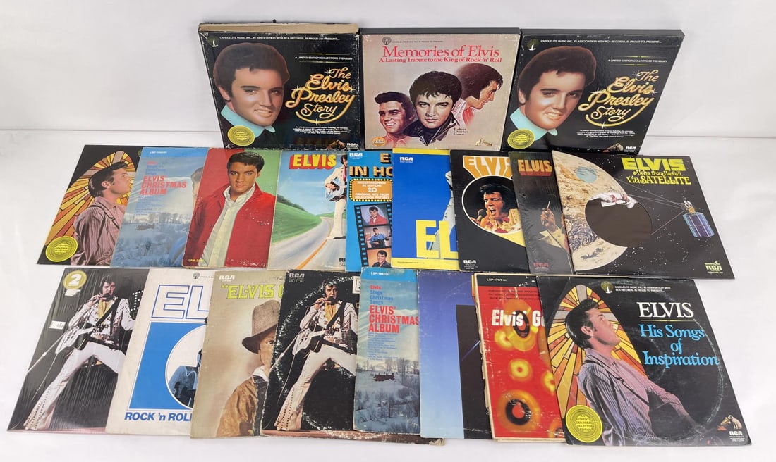 Collection of Elvis Presley Records (1 of 7)