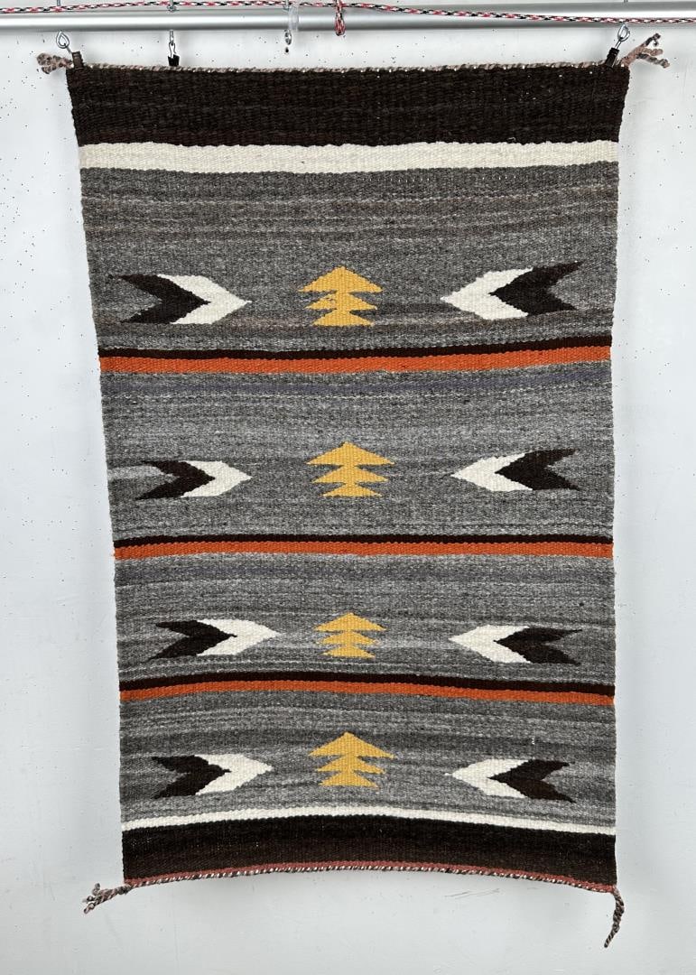 Navajo Indian Saddle Blanket Rug (1 of 3)