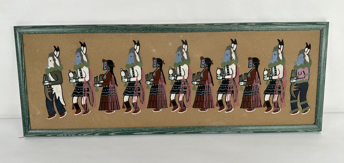 Navajo Indian Sand Painting (1 of 7)