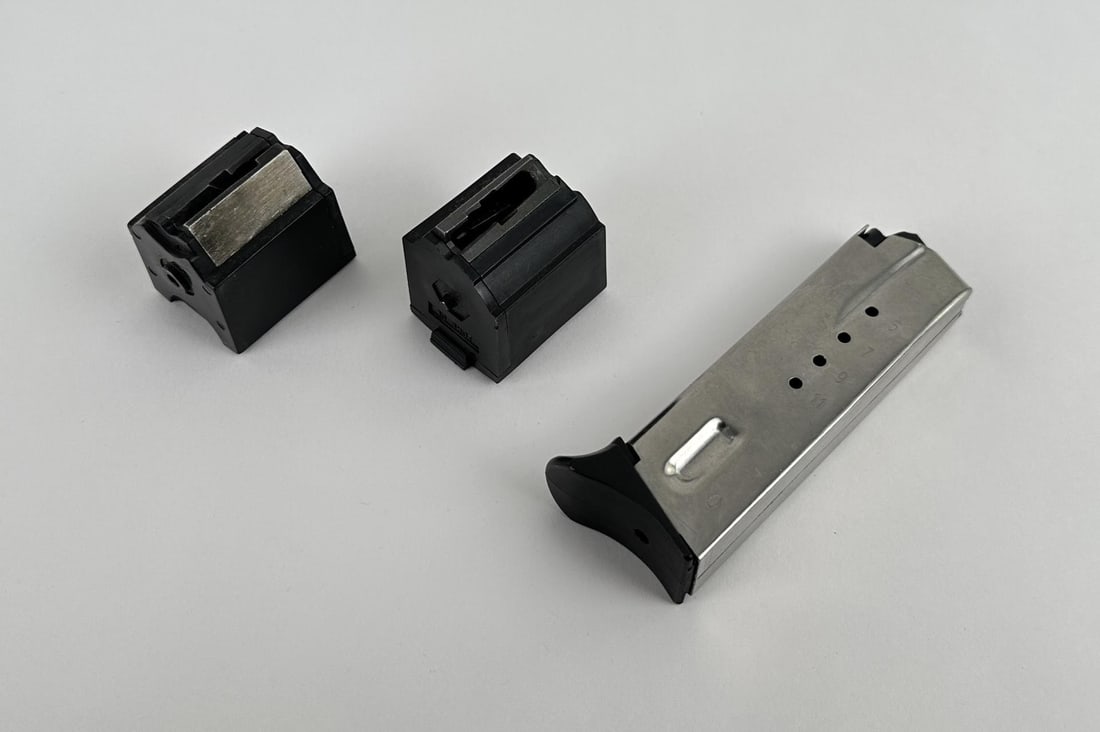 Assorted Ruger Pistol Magazines High Cap: Two 10 round and one 12 round. No sales to the following areas, a bid from any of these restricted areas will result in immediate termination of your agility to place bids with our auction company in