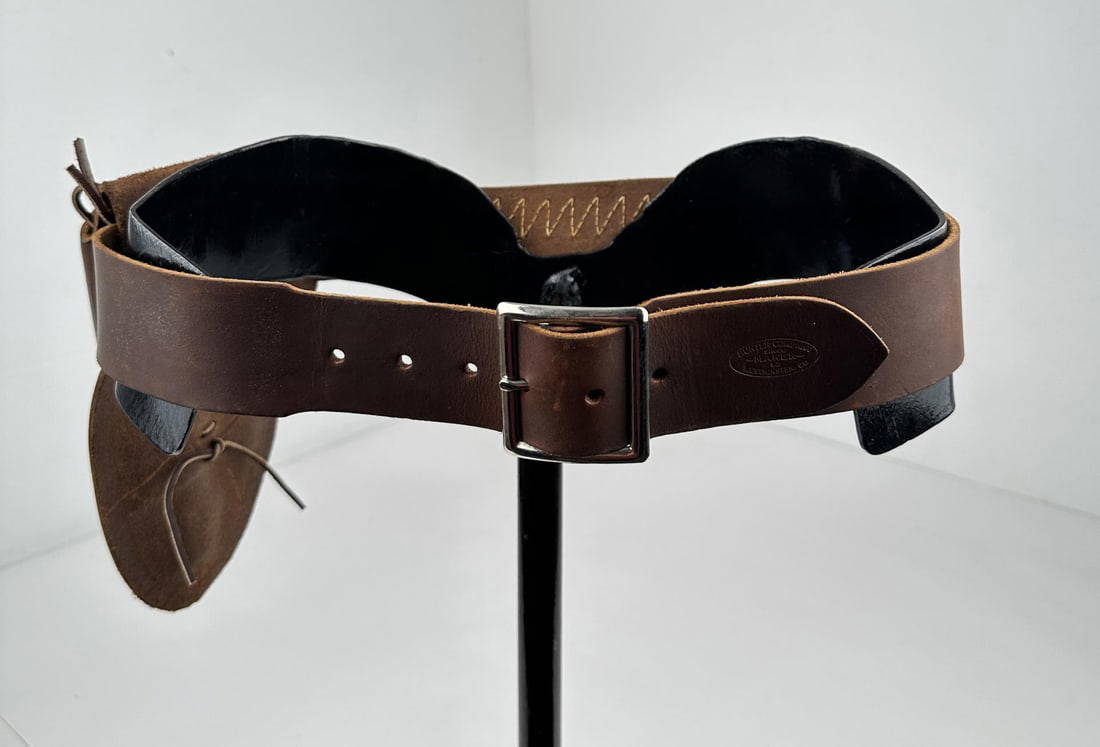 Hunter Leather Pistol Belt Gun Rig Holster Auction