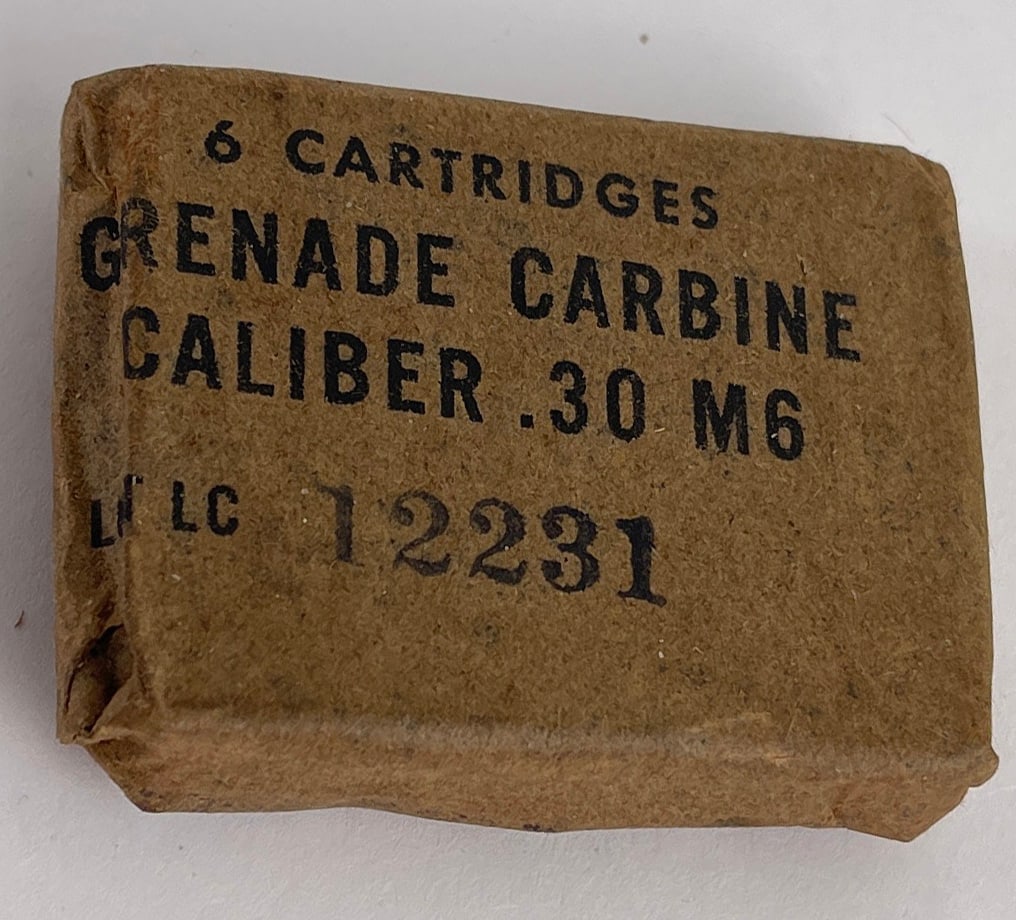 WW2 M1 Carbine Grenade Launching Cartridges: California and New York Shipments Requires this lot to be sent to an FFL Dealer.