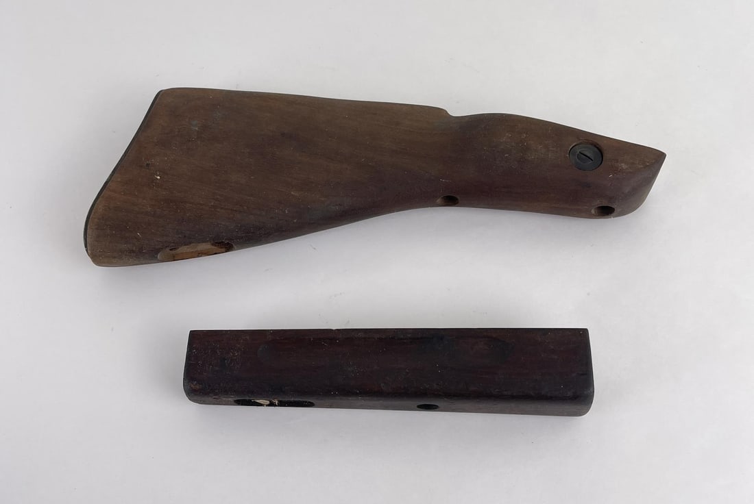 WW2 M1 M1A1 Thompson Butt Stock Forearm: Nice grouping
