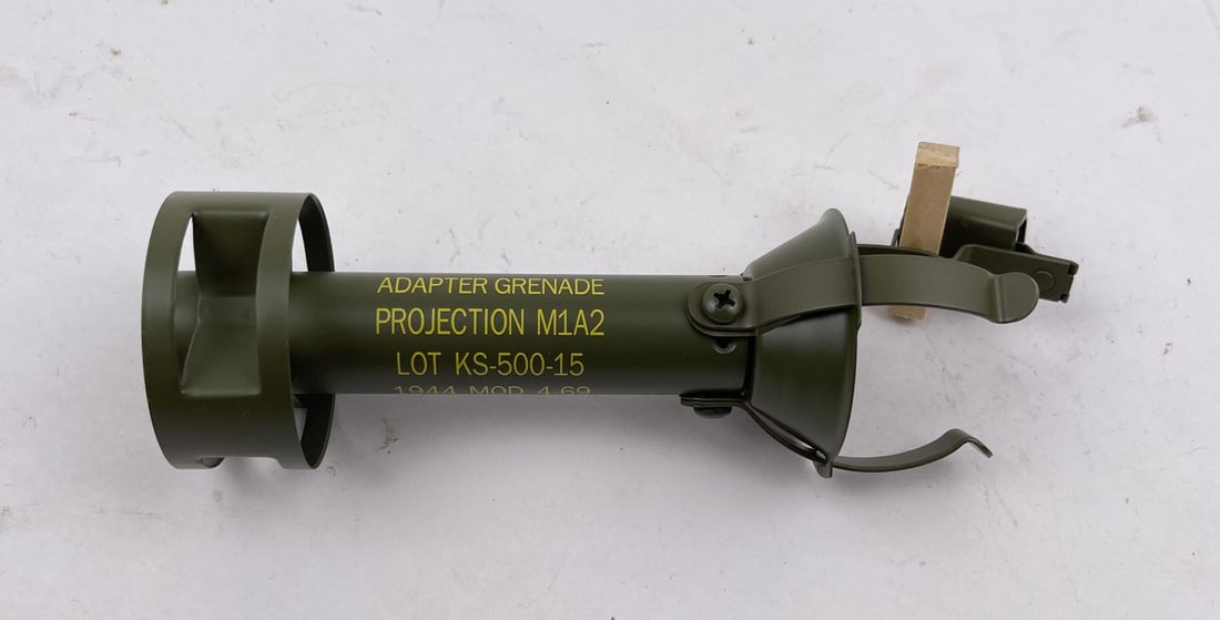Korean War M1A2 Grenade Launcher Projector Inert: Deadstock.