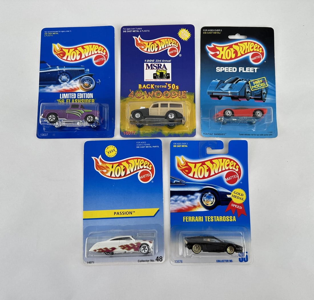 Hot Wheels Limited Edition Die Cast Cars: Nice grouping.