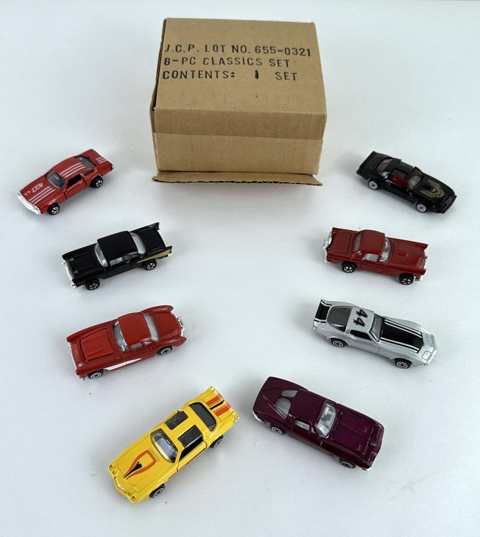Zee Toys Die Cast JC Penneys Car Set: Nice set in original box