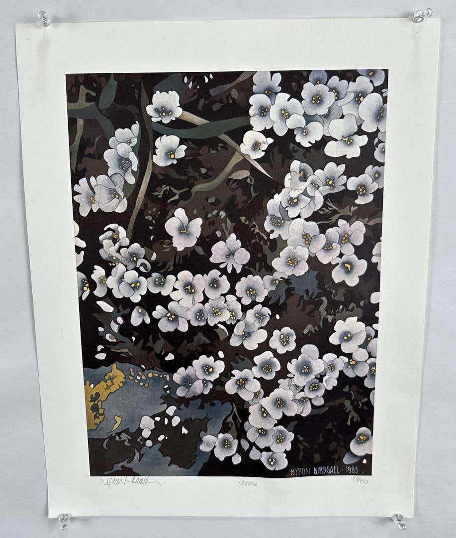 Byron Birdsall Abens Limited Edition Print: 16 1/2" by 12 3/4". 74 of 950