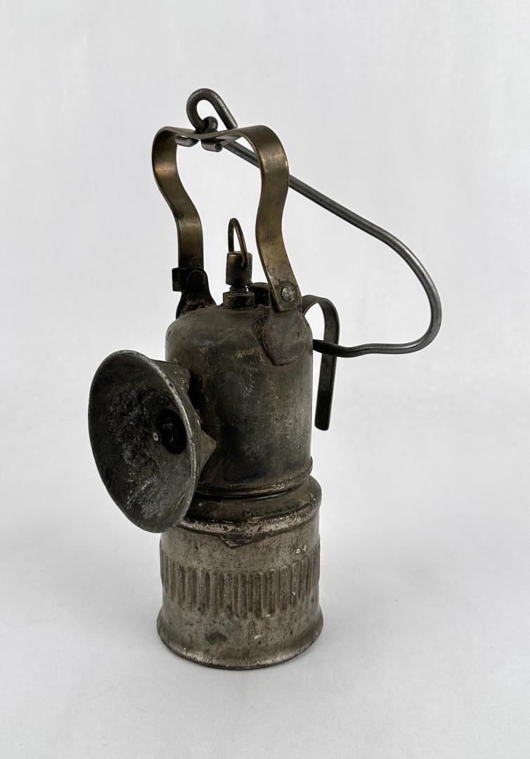 Dewar Miners Carbide Lamp Lantern Butte Montana: Nice example.