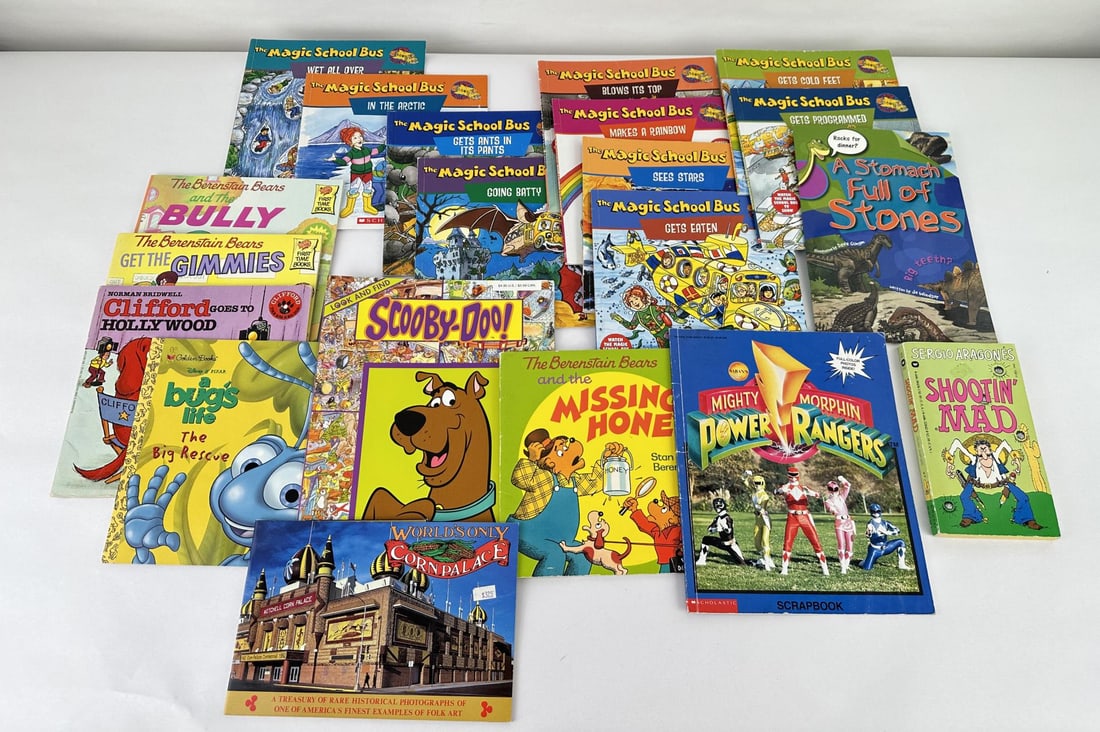 The Magic School Bus Books: Nice grouping, includes several other titles.