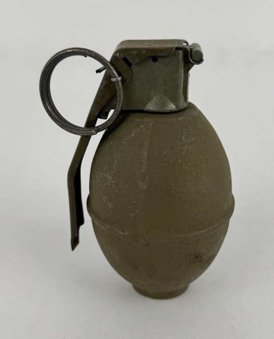 Inert Vietnam War Lemon Practice Grenade: Inert
